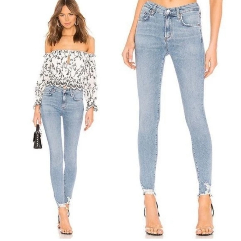 AGOLDE Sophie Hi- Rise Skinny Jeans